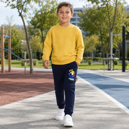 Feuerwehrmann Sam Jungen Kinder Jogginghose Sporthose Hose 98-128 Blau - WS-Trend.de