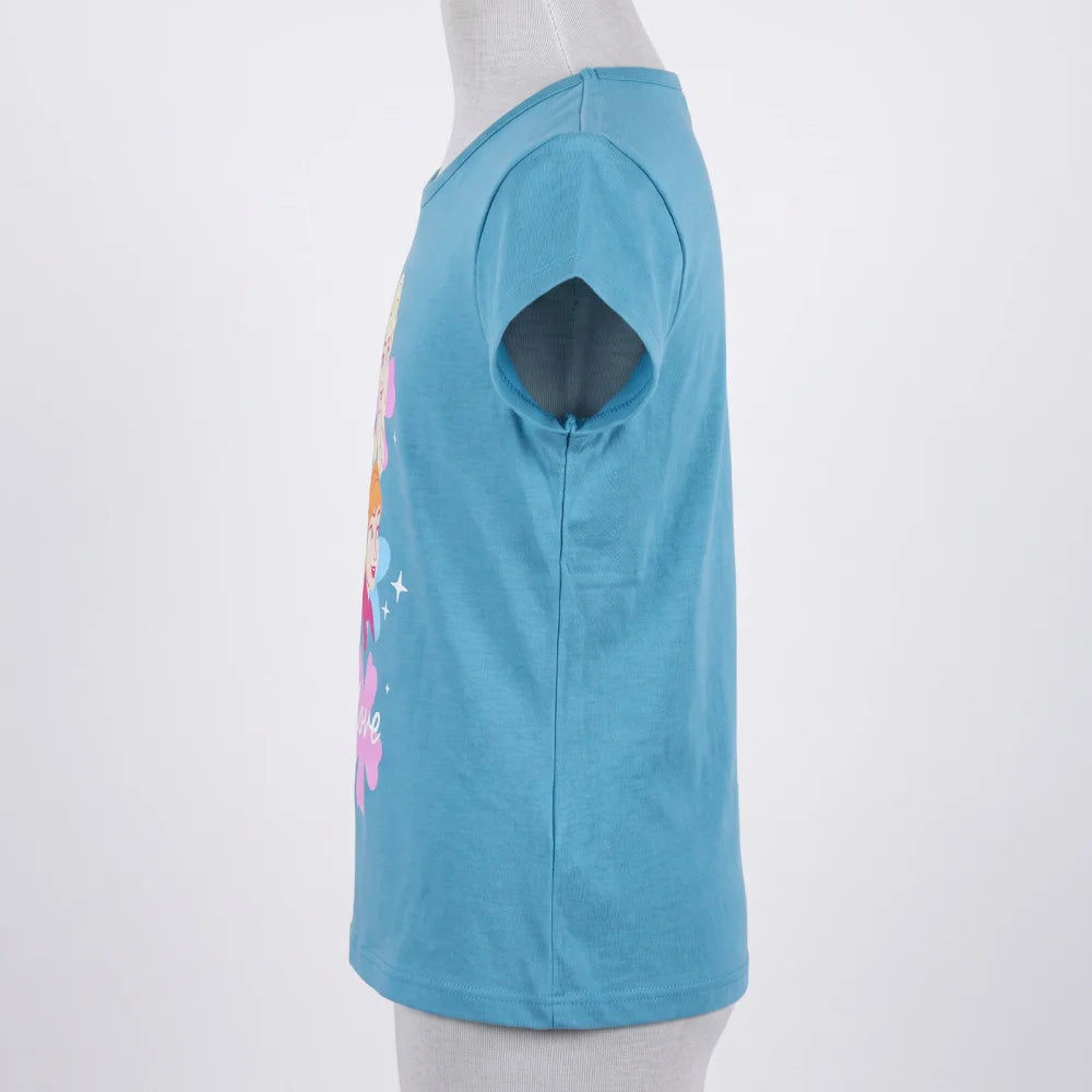 Print-Shirt Disney Eiskönigin T-Shirt Kinder Mädchen Kurzarmshirt Gr. 98-128 - WS-Trend.de