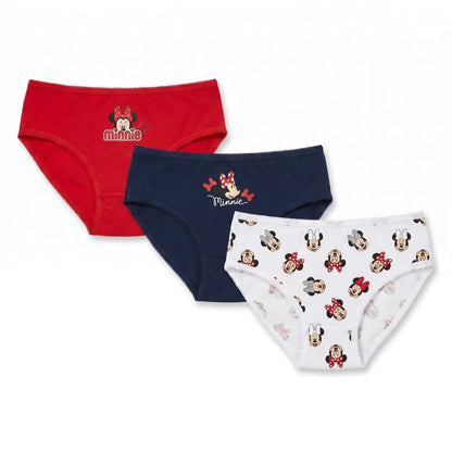 Disney Minnie Maus 3er Pack Slips Kinder Mädchen Unterwäsche Gr. 104-134 - WS-Trend.de
