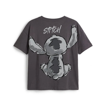 Disney Stitch Damen kurzarm Shirt T-Shirt Gr. S-XL 100% Baumwolle - WS-Trend.de