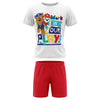 Paw Patrol Kinder kurzarm Schlafanzug Pyjama Nachtwäsche 98-128 Baumwolle