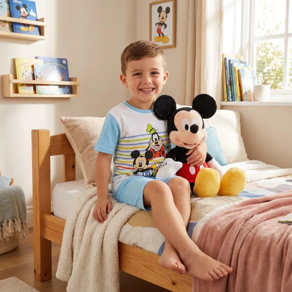 Disney Mickey Maus Goofy Donald Duck Kinder Jugend Schlafanzug Pyjama 98-128 - WS-Trend.de