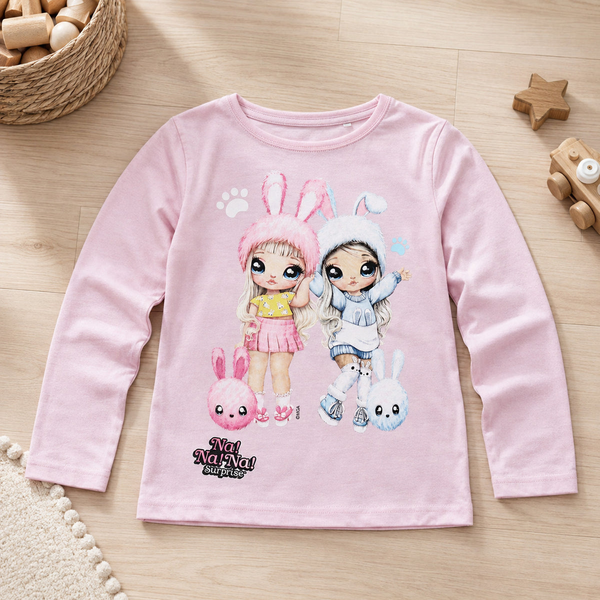 Print-Shirt Na!Na!Na! Surprise NA!Na! Surprise Girls Kinder Mädchen Langarmshirt Shirt 100% Baumwolle