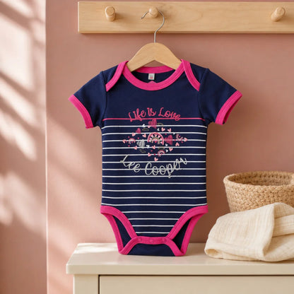 Strampler Lee Cooper 2-er Set Baby Kleinkind kurzarm Body Einteiler Gr. 56 - 92 - WS-Trend.de