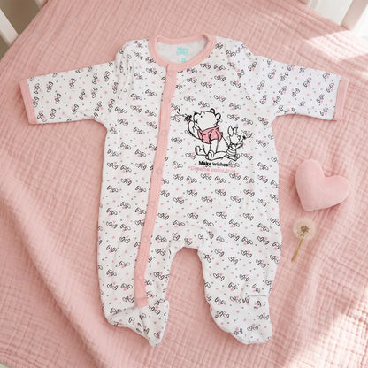 Disney Winnie der Pooh Ferkel Baby Strampler Einteiler Gr. 86 Baumwolle - WS-Trend.de