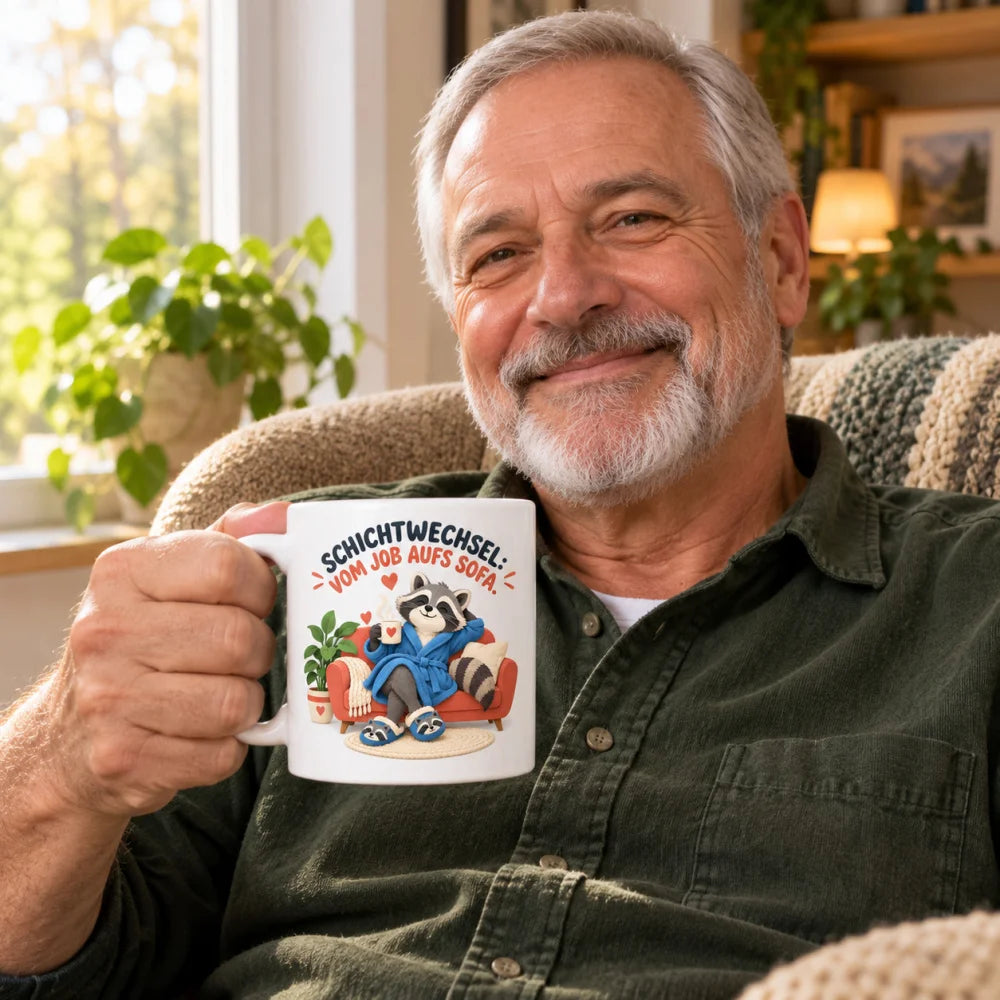 WS-Trend Rente Tasse Keramik 330 ml Spruch Geschenk 10 Motive zur Wahl - WS-Trend.de