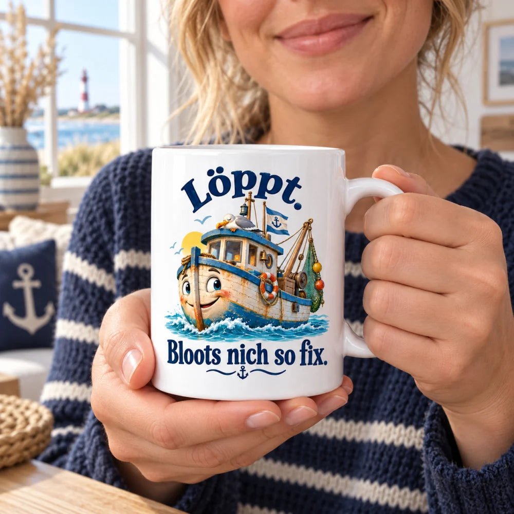 WS-Trend Kutter Tasse mit lustigem Spruch Keramik 330 ml Geschenktasse - WS-Trend.de
