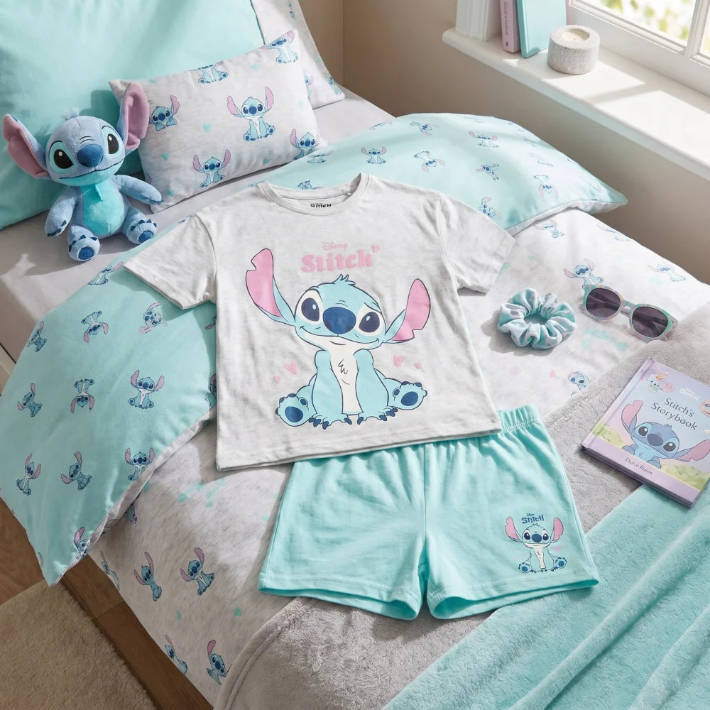 Disney Lilo und Stitch Kinder Mädchen Schlafanzug Pyjama Shirt Hose Gr. 92-128 - WS-Trend.de