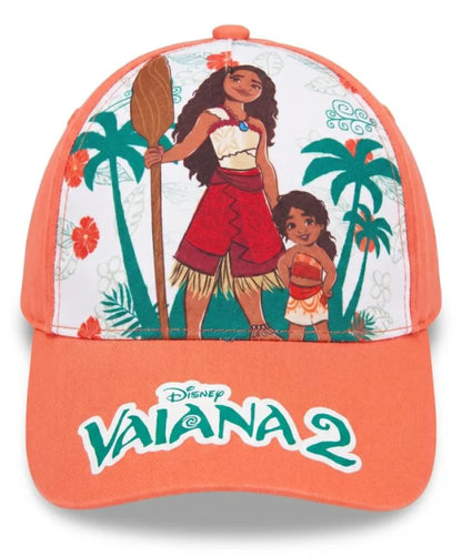 Disney Vaiana Moana Kinder Basecap Baseball Kappe Mütze - 52 Orange - WS-Trend.de