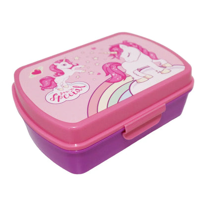 Sweet Einhorn Unicorn 2tlg. Lunch Set Brotdose plus Trinkflasche 500 ml - WS-Trend.de