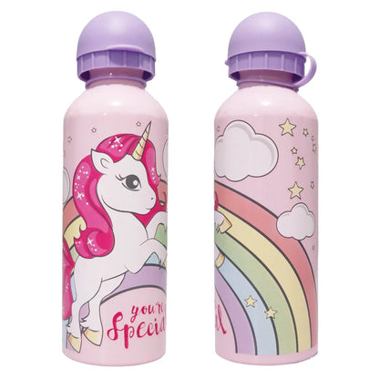 Sweet Einhorn Unicorn 2tlg. Lunch Set Brotdose plus Trinkflasche 500 ml - WS-Trend.de
