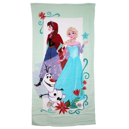 Disney Die Eiskönigin Anna Elsa Olaf Strandtuch Badetuch XL 70x140 cm Baumwolle - WS-Trend.de 2 Badehandtuch 70 x 140