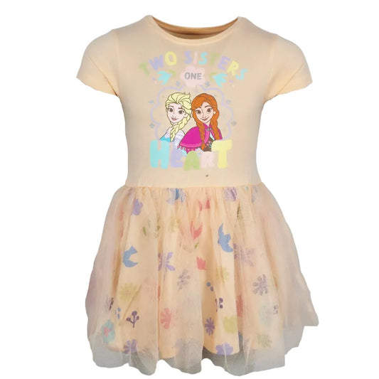 Disney Die Eiskönigin Elsa Kinder Mädchen Tüllkleid Sommerkleid Kleid - WS-Trend.de Gr 92-128