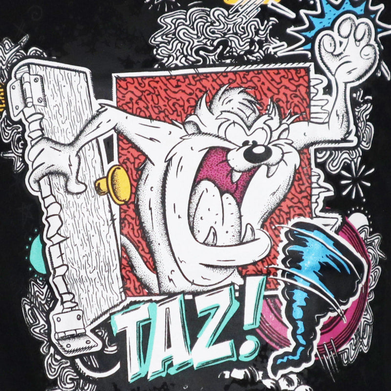 Looney Toons TAZ Mädchen T-Shirt Kurzarm Shirt - WS-Trend.de 104 - 164 Baumwolle