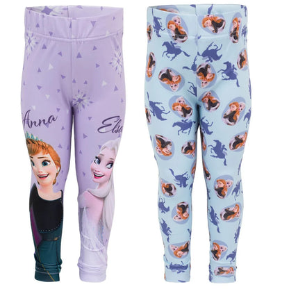 Disney Die Eiskönigin Anna Elsa Kinder Leggings Sporthose - WS-Trend.de 2 und 92-128 Mädchen