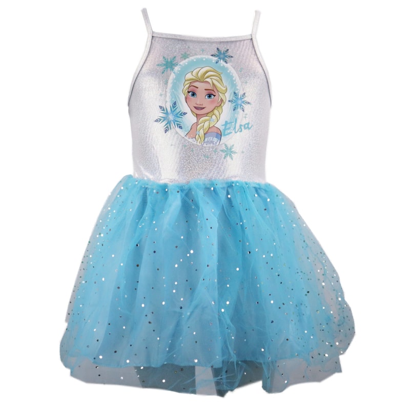 Disney Die Eiskönigin Elsa Kinder Tüllkleid Sommerkleid - WS-Trend.de Kleid 104-134