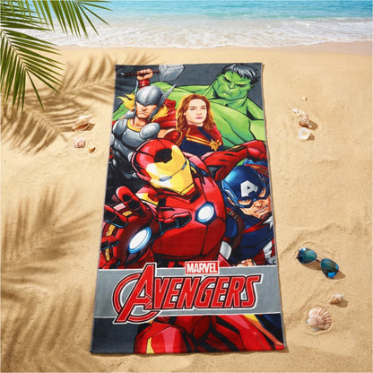 Marvel Avengers Mikrofaser Strandtuch Badetuch XL 70x140 cm - WS-Trend.de