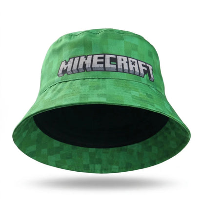 Minecraft Creeper Kinder Jungen Fischerhut - WS-Trend.de Fischermütze Sommerhut 52-54