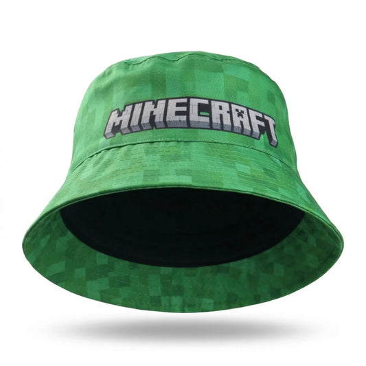 Minecraft Creeper Kinder Jungen Fischerhut - WS-Trend.de Fischermütze Sommerhut 52-54