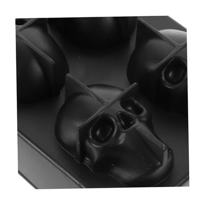 Totenkopf Eiswürfelform aus Silikon mit abnehmbarem Deckel Selbermachen XL - WS-Trend.de