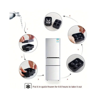 Totenkopf Eiswürfelform aus Silikon mit abnehmbarem Deckel Selbermachen XL - WS-Trend.de