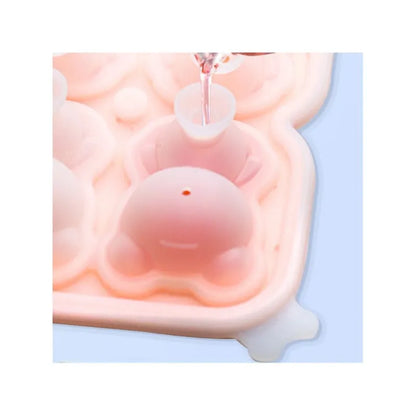 Teddybär Eiswürfelform aus Silikon mit abnehmbarem Deckel - WS-Trend.de