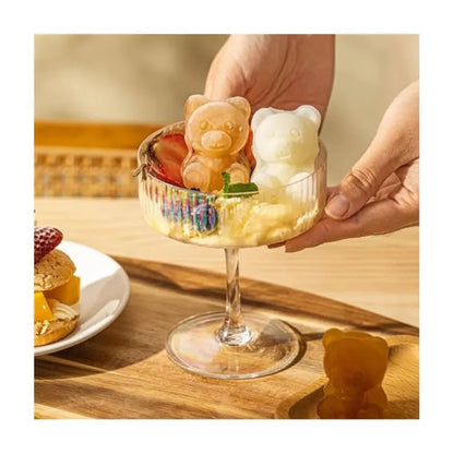 Teddybär Eiswürfelform aus Silikon mit abnehmbarem Deckel - WS-Trend.de