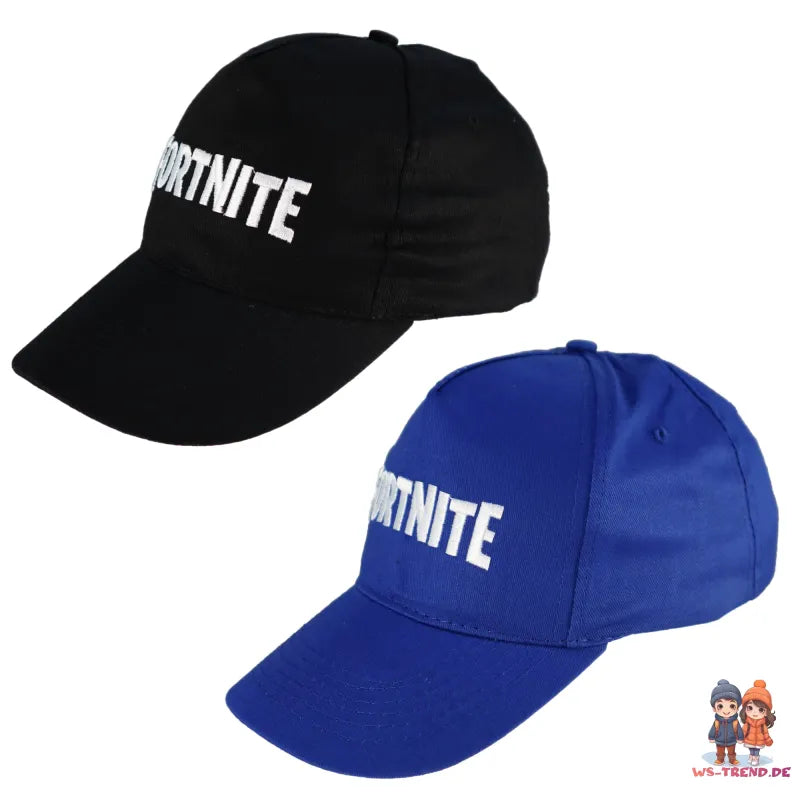 Fortnite Gamer Basecap Baseball Kappe Mütze bestickt - WS-Trend.de Hut Gr. 54 bis 58 Baumwolle