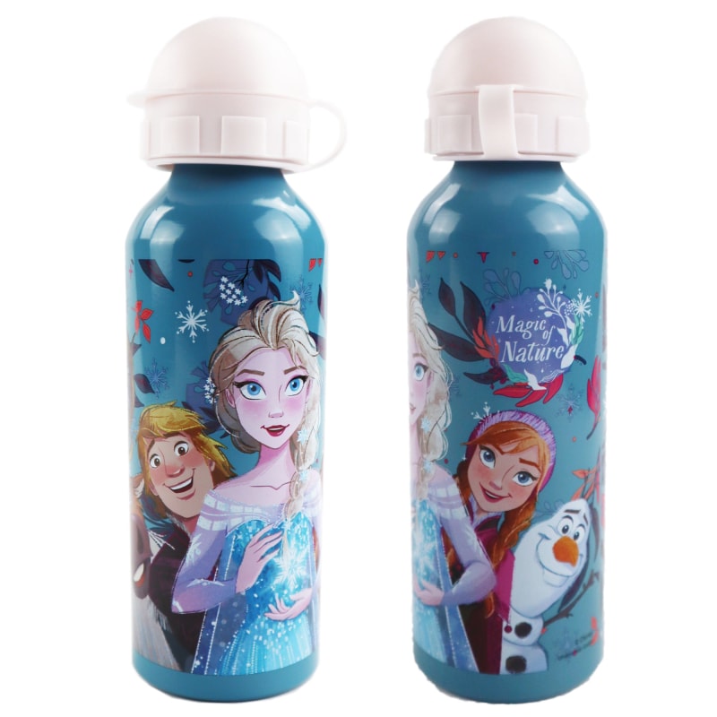 Disney Die Eiskönigin Alu Trinkflasche Flasche 520 ml Anna Elsa Olaf - WS-Trend.de Wasserflasche