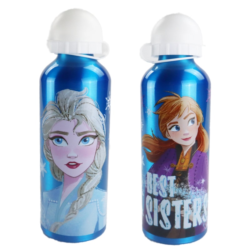 Disney Die Eiskönigin Alu Trinkflasche Flasche 500 ml Anna Elsa - WS-Trend.de Wasserflasche
