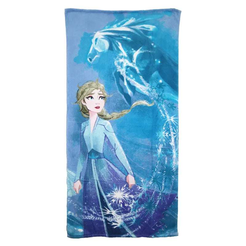 Disney Die Eiskönigin Elsa Strandtuch Badetuch XL 70x140 cm Baumwolle - WS-Trend.de
