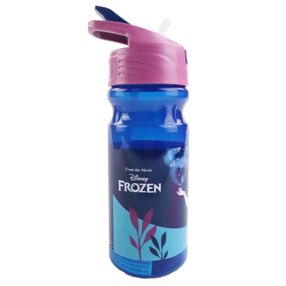Disney Die Eiskönigin Trinkflasche Flasche 500 ml Griff Strohhalm - WS-Trend.de Wasserflasche