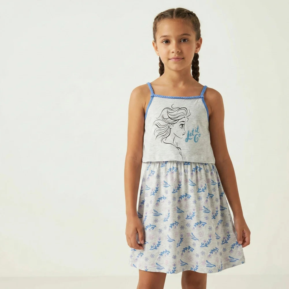 Disney Die Eiskönigin Elsa Kinder Sommerkleid - WS-Trend.de Frozen Kleid - 104 bis 134