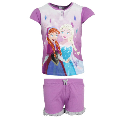 Disney Die Eiskönigin Elsa Kinder Schlafanzug Pyjama - WS-Trend.de 98 -128 100% Baumwolle
