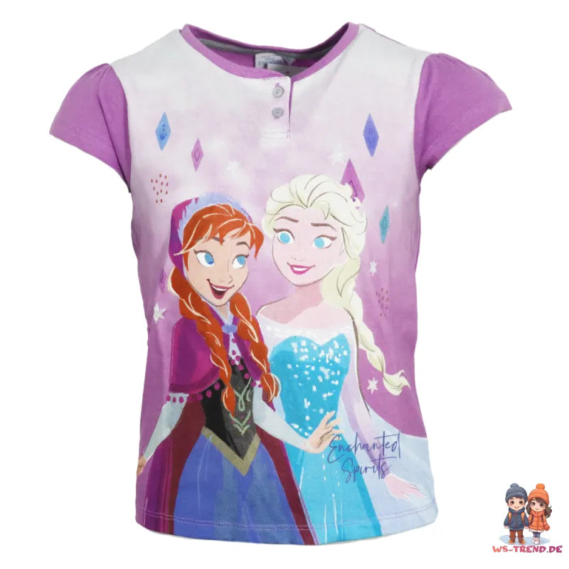 Disney Die Eiskönigin Elsa Kinder Schlafanzug Pyjama - WS-Trend.de 98 -128 100% Baumwolle