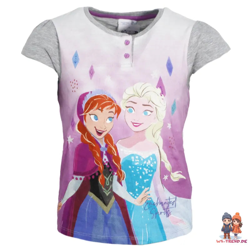 Disney Die Eiskönigin Elsa Kinder Schlafanzug Pyjama - WS-Trend.de 98 -128 100% Baumwolle