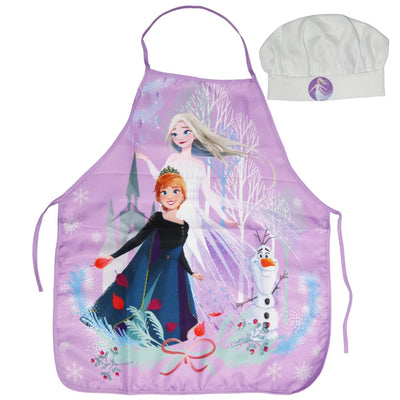 Disney Die Eiskönigin Kinder Kochschürze Backschürze mit Mütze 3-6 Jahre - WS-Trend.de