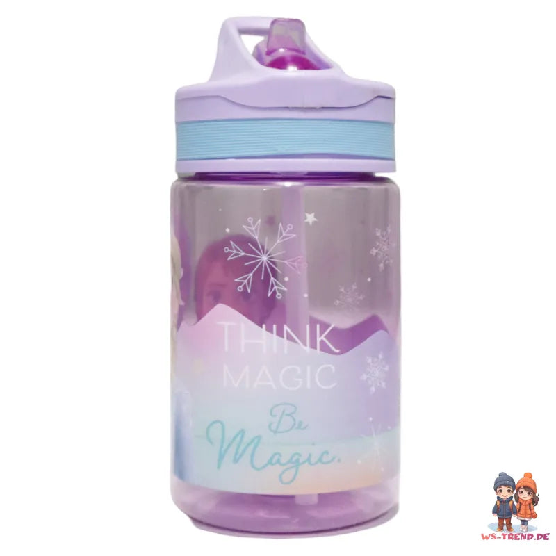 Disney Die Eiskönigin Elsa Anna Kinder Wasserflasche Trinkflasche Flasche 400 ml - WS-Trend.de
