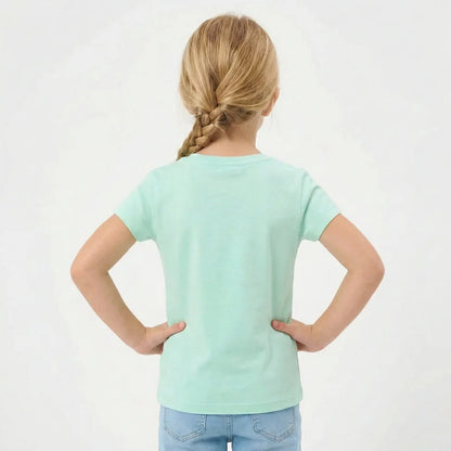 Disney Die Eiskönigin Elsa Kinder Mädchen T-Shirt - WS-Trend.de Gr 104 - 128 Baumwolle