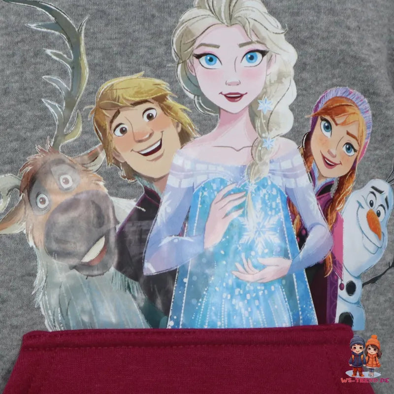 Disney Die Eiskönigin Kinder Fleece Kapuzenpullover Hoodie Pulli - WS-Trend.de Gr. 92 - 128