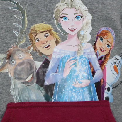 Disney Die Eiskönigin Kinder Fleece Kapuzenpullover Hoodie Pulli - WS-Trend.de Gr. 92 - 128