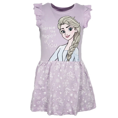 Disney Die Eiskönigin Elsa Kinder Mädchen Sommerkleid Kleid - WS-Trend.de Gr. 92-128 Baumwolle