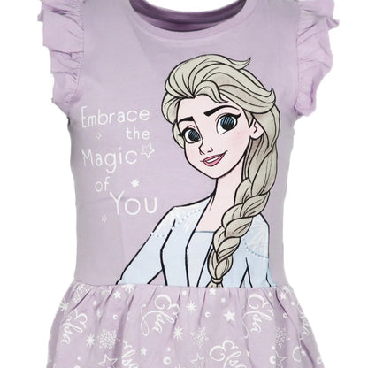 Disney Die Eiskönigin Elsa Kinder Mädchen Sommerkleid Kleid - WS-Trend.de Gr. 92-128 Baumwolle