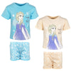 Disney Die Eiskönigin Elsa Kinder kurzarm Schlafanzug Pyjama Shirt Shorts