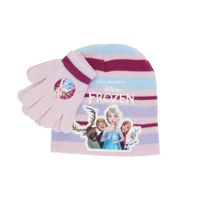 Disney Die Eiskönigin Elsa Kinder Herbst Wintermütze plus Handschuhe - WS-Trend.de