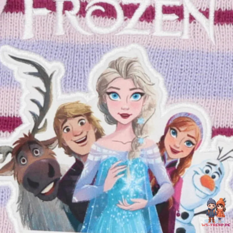 Disney Die Eiskönigin Elsa Kinder Herbst Wintermütze plus Handschuhe - WS-Trend.de
