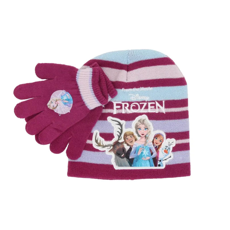 Disney Die Eiskönigin Elsa Kinder Herbst Wintermütze plus Handschuhe - WS-Trend.de