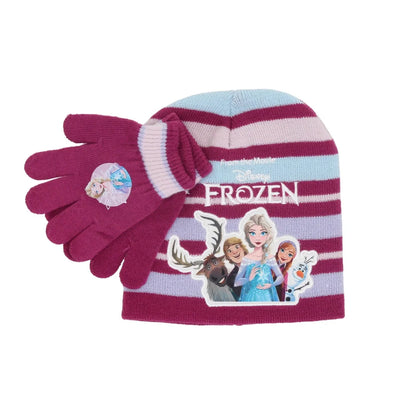 Disney Die Eiskönigin Elsa Kinder Herbst Wintermütze plus Handschuhe - WS-Trend.de