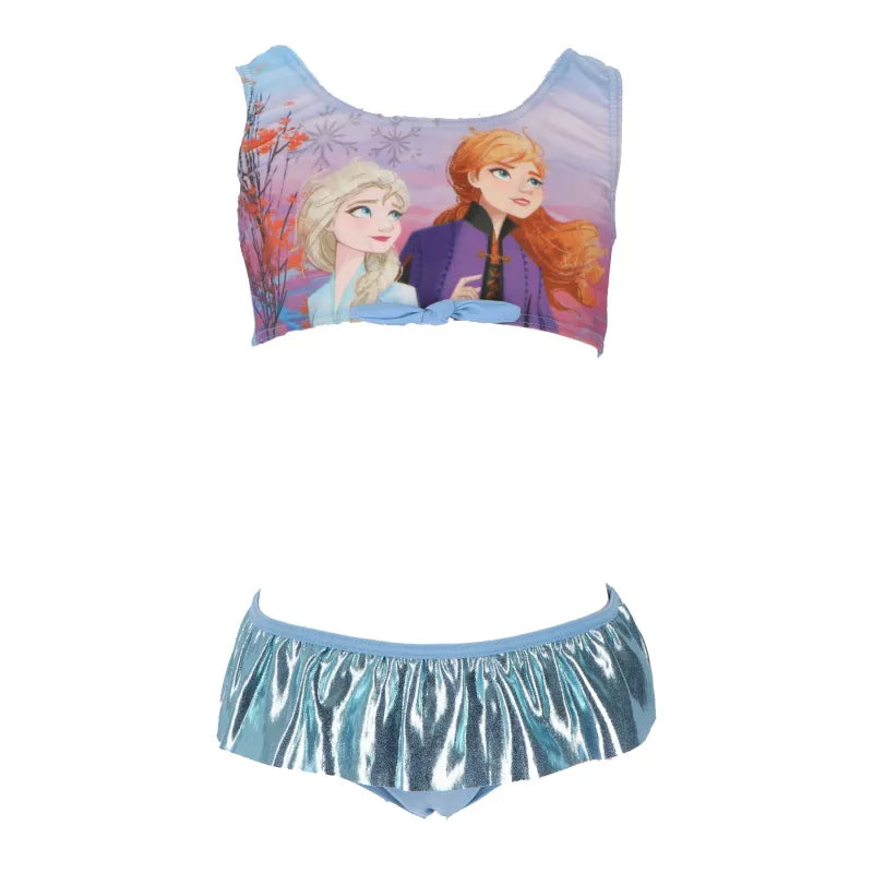Disney Die Eiskönigin Elsa Anna Kinder Mädchen Badeanzug Bikini - WS-Trend.de Bademode 98-128