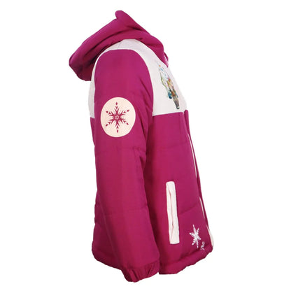 Disney Die Eiskönigin Elsa Anna Kinder Kapuzen Winterjacke - WS-Trend.de Jacke Kapuze Mädchen Gr. 92-128